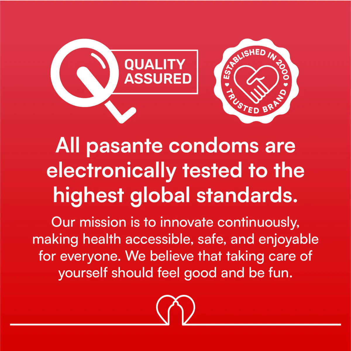 Pasante Unique Non-Latex Condom 12 Pack - Image 5