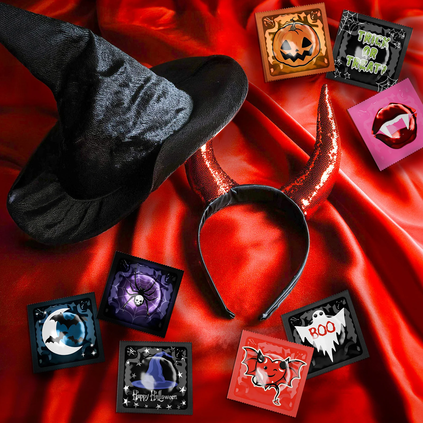Pasante Halloween Themed Condoms 36 Limited Edition Pack - Image 3