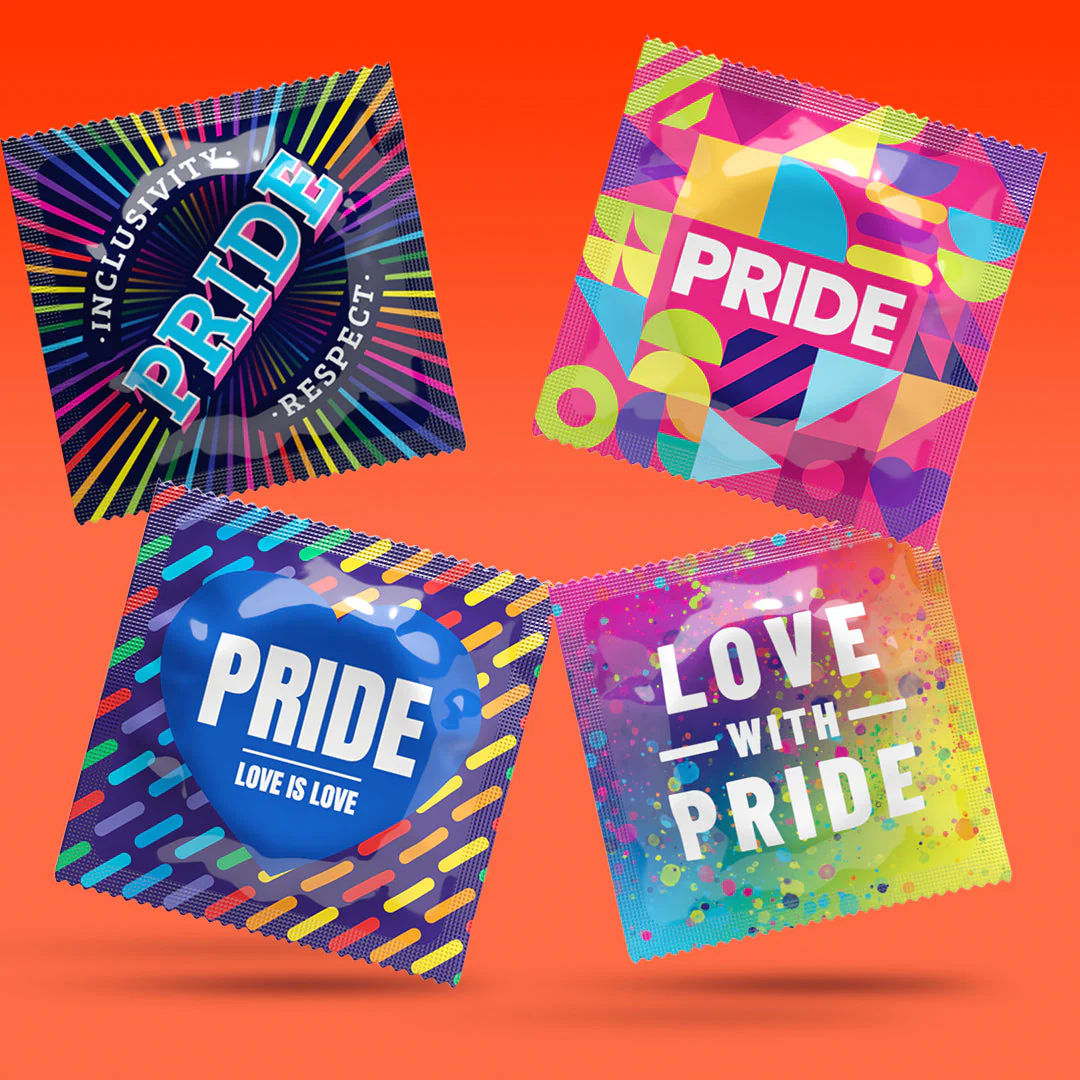 Pasante Pride Condoms Pack of 24 - Image 3