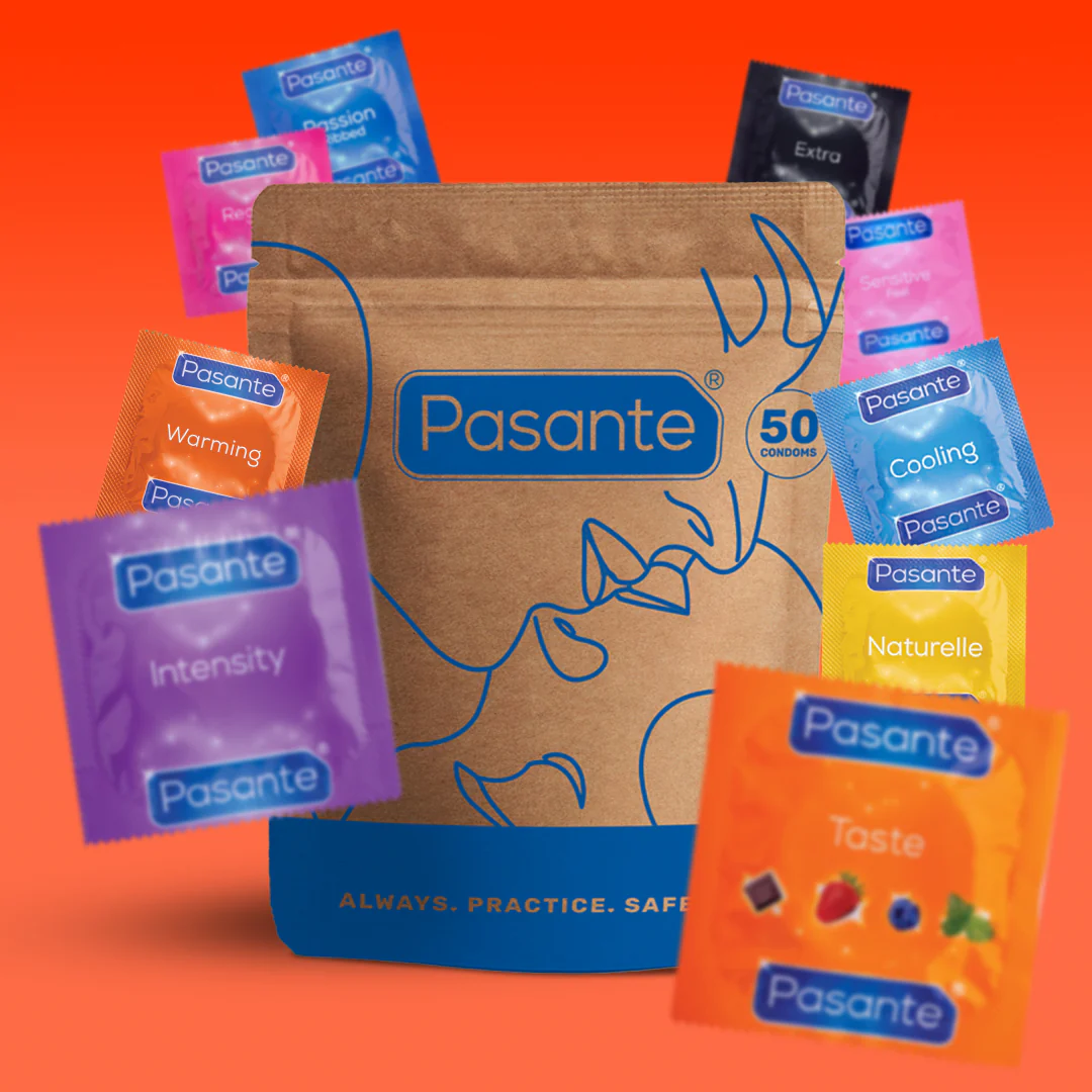 Pasante Variety Condom Bundle (50 Pack) - Image 3